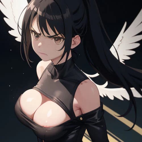 Fictional adult anime image example