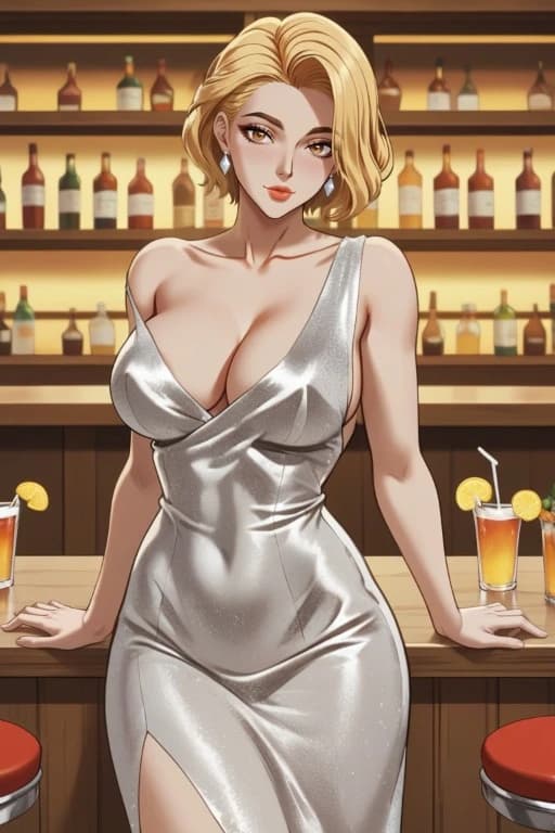 Fictional anime portrait generated with AI