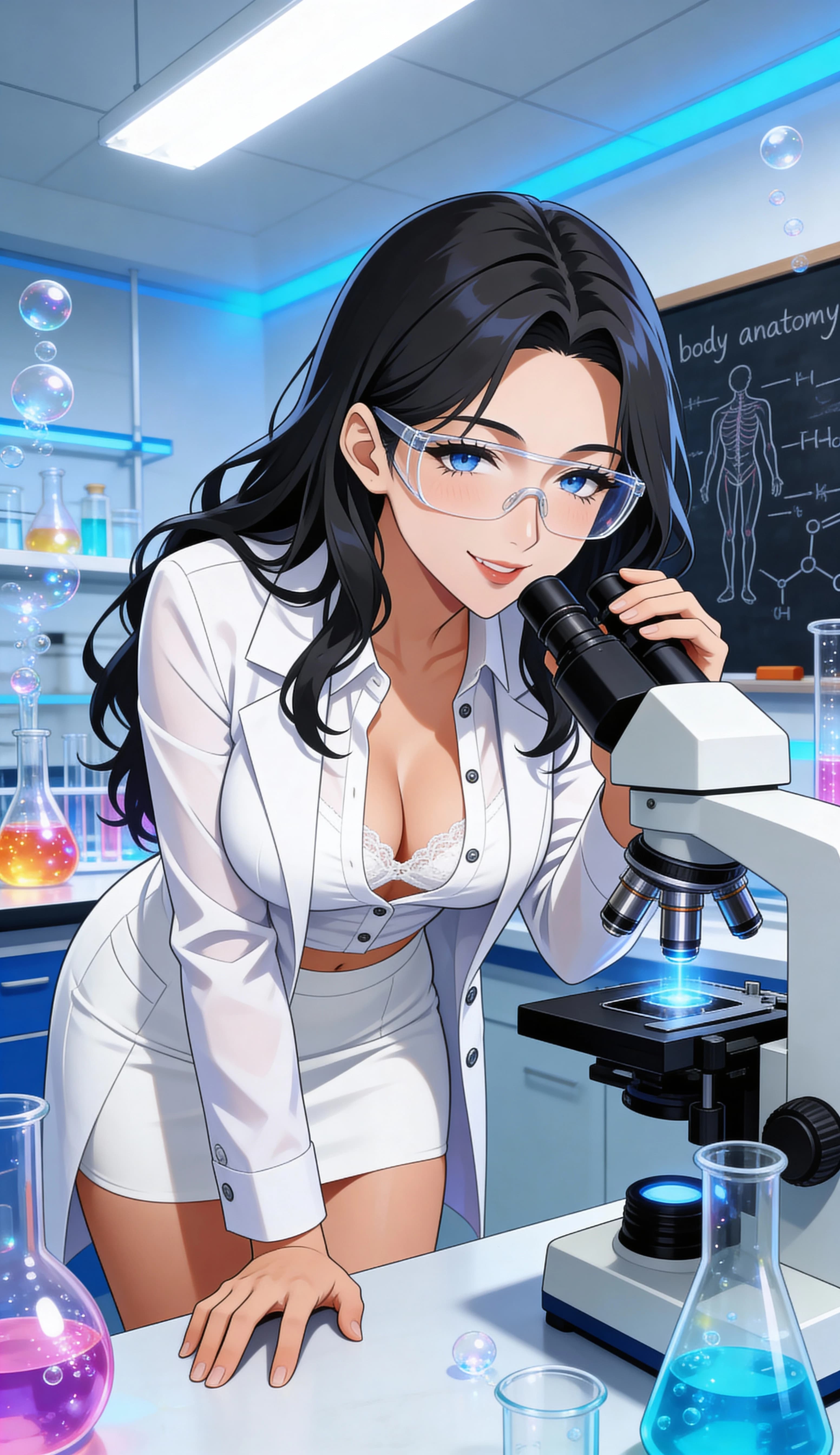 AI hentai anime artwork example